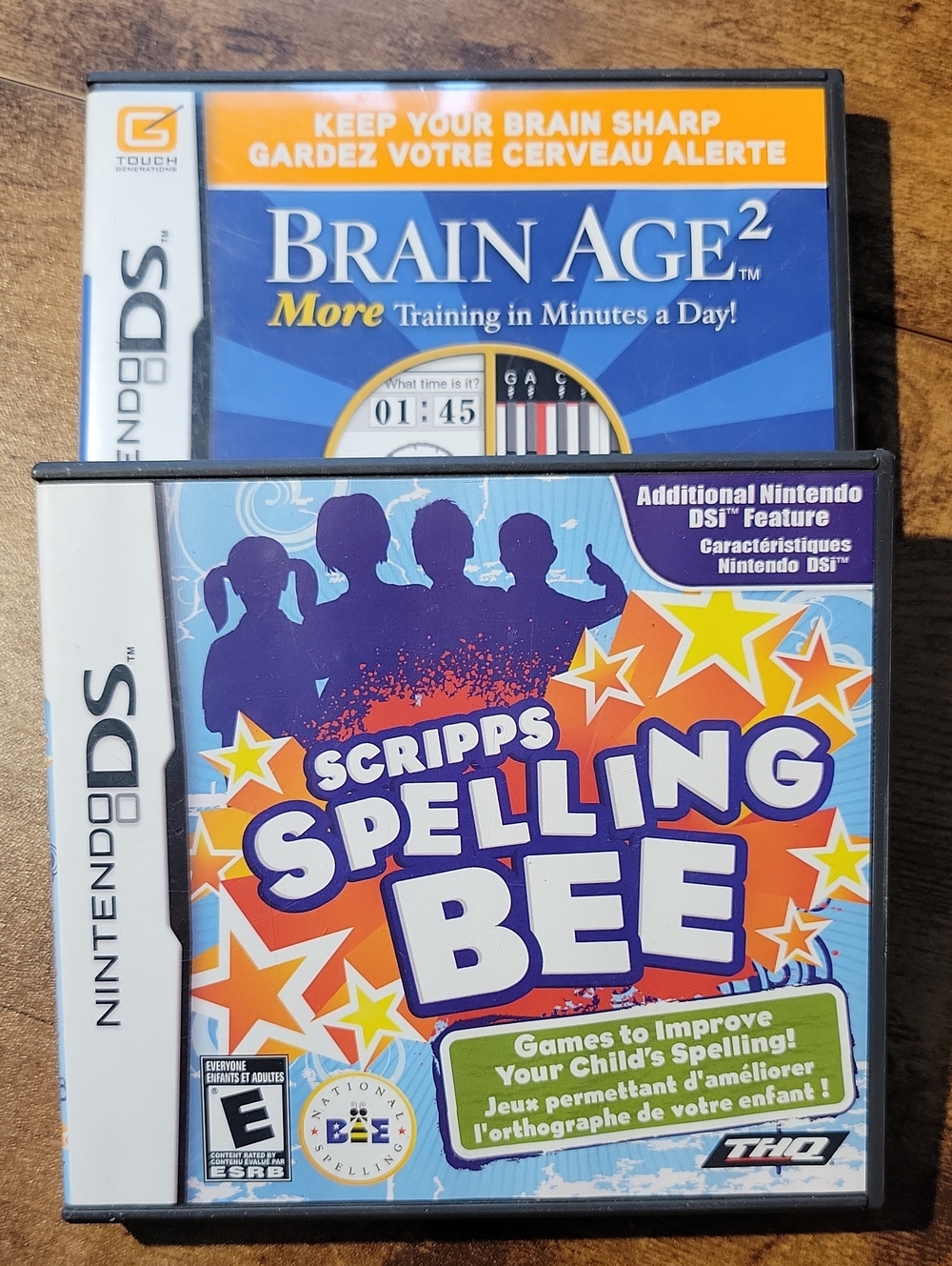 Nintendo DS Brain Age 2 & Scripps Spelling Bee